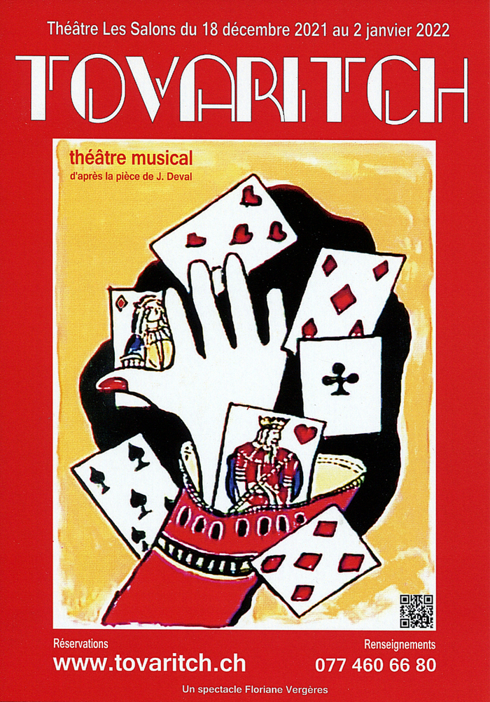 TOVARITCH, théâtre musical