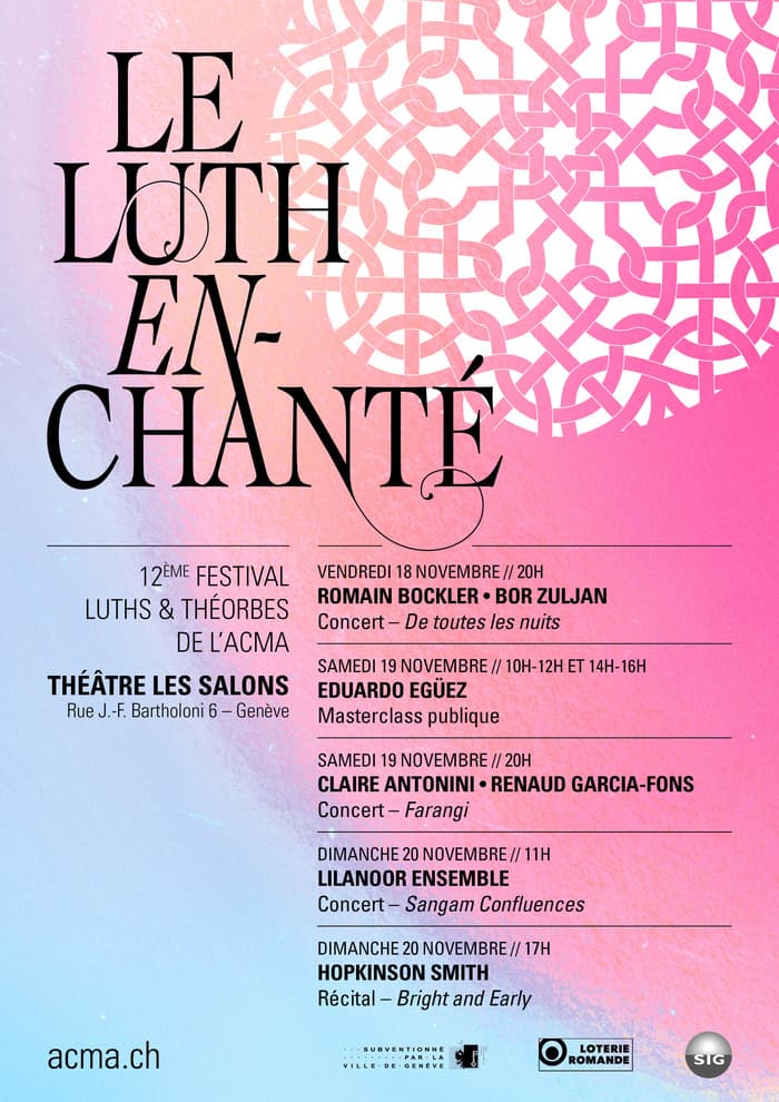 Masterclass publique et gratuite avec Eduardo Egüez