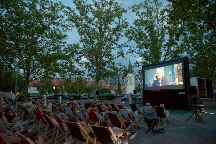 Cinéma en plein air