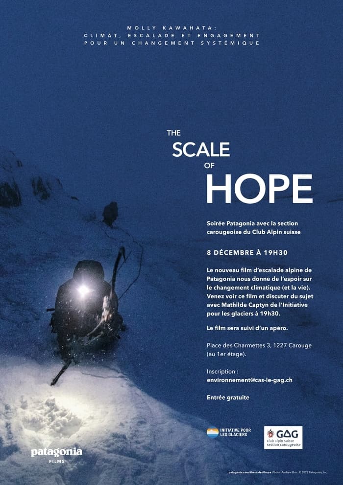 Première romande du film The Scale of Hope et discussion autour du changement climatique