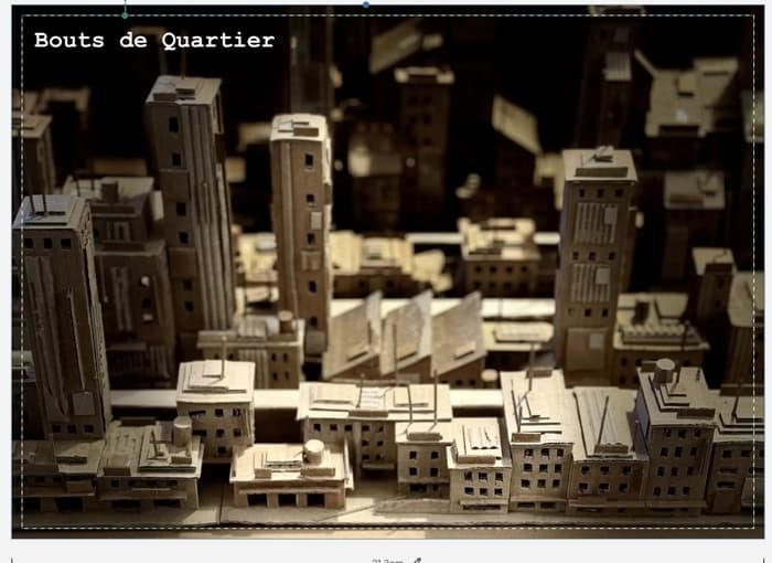 Vernissage de l'exposition "Bouts de quartier" de Matthieu Grillet