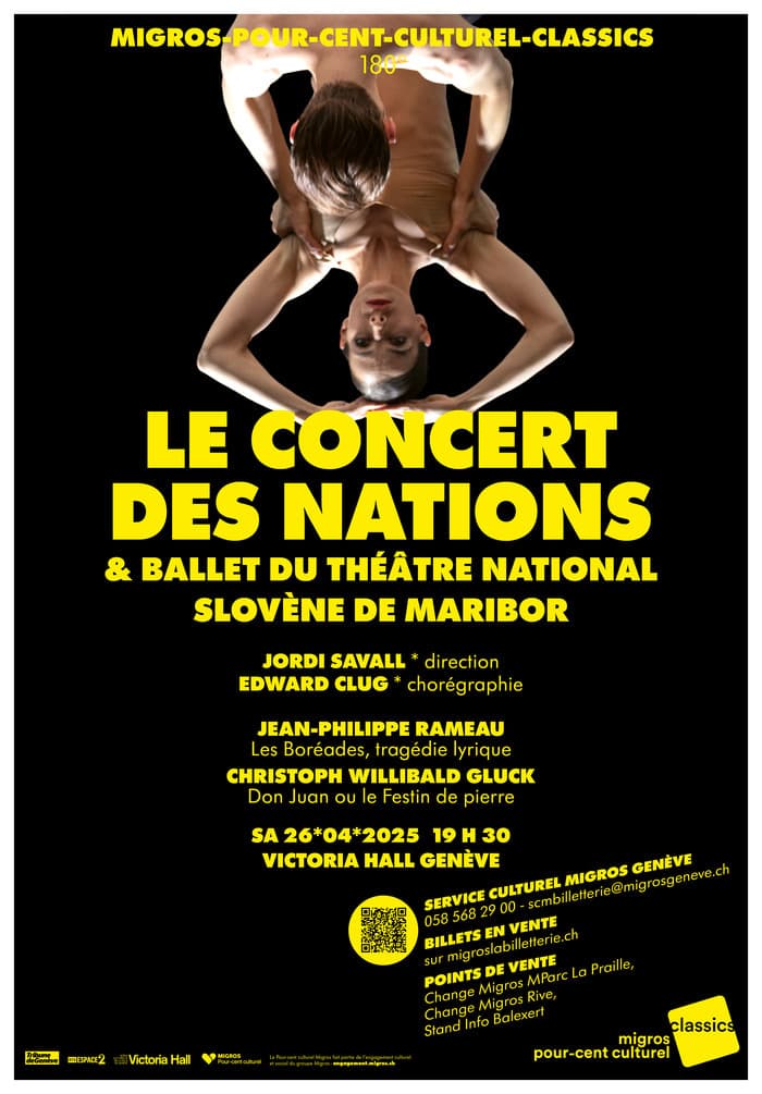 Le Concert des Nations & le Ballet du Théâtre national slovène de Maribor
