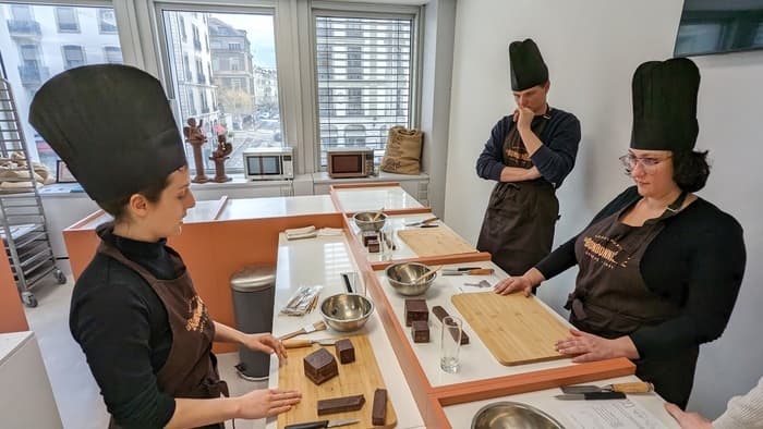 Atelier de Sculpture Sur Chocolat