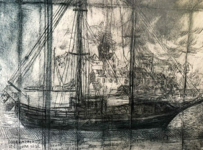SILLAGES 4, l'atelier de gravure