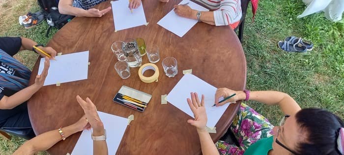 Cours pour seniors | Dessin Nomade