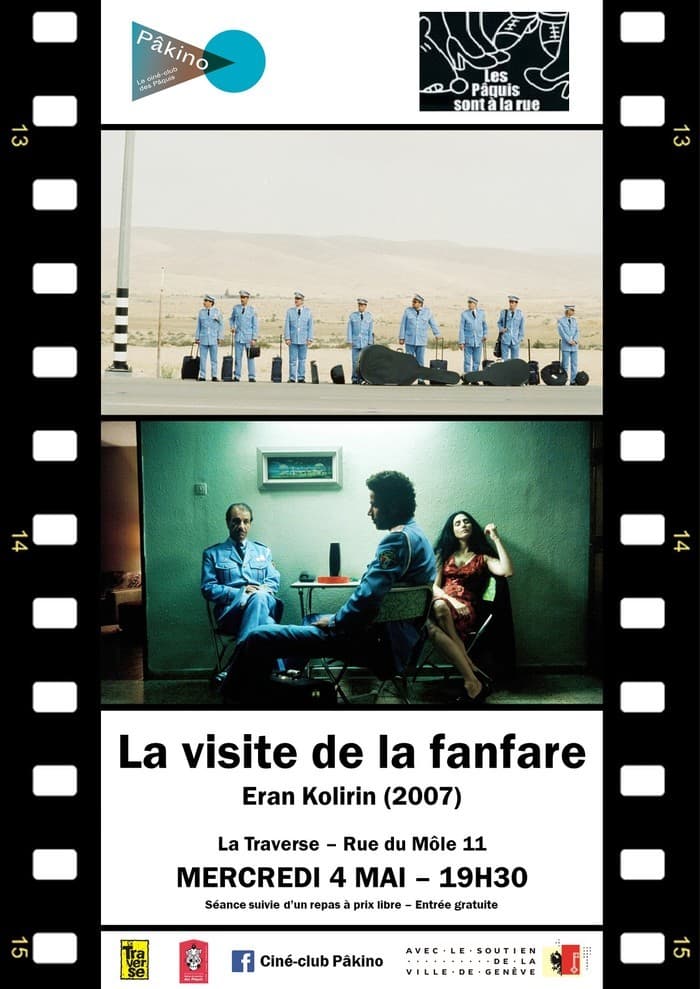 Projection "La Visite de la Fanfare"
