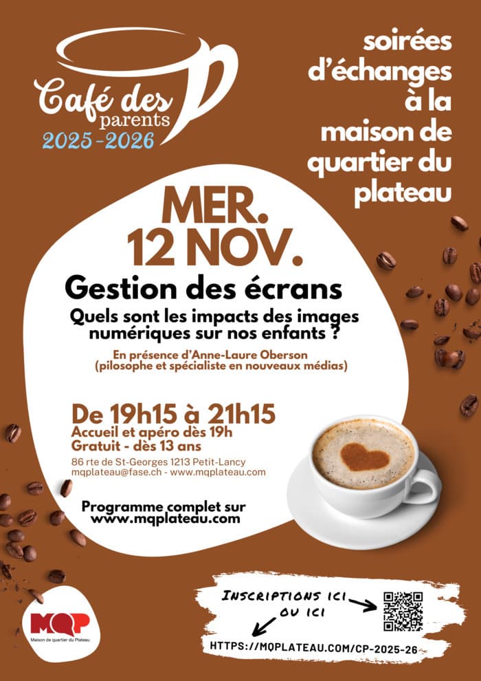 Café des parents à la MQ du Plateau