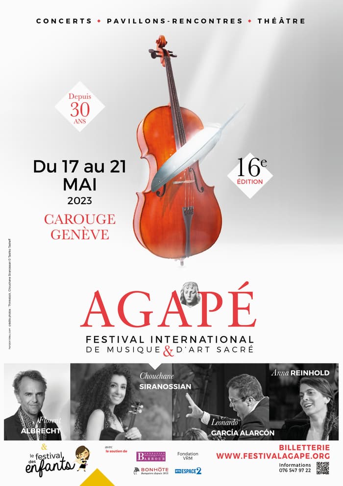 Festival Agapé et Festival des enfants du 17 au 21 mai 2023