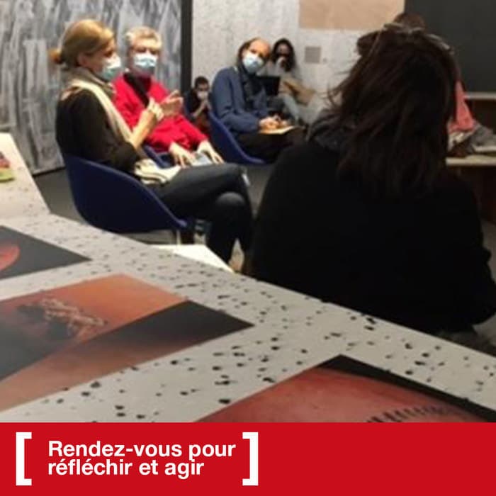 Rencontre et discussion autour du soin et de la réparation.
