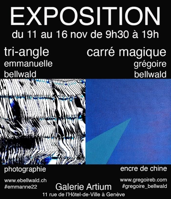Exposition "tri-angle" et "carré magique"