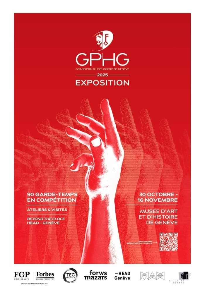 GRAND PRIX D'HORLOGERIE DE GENÈVE (GPHG) 2025 - Programme de médiation culturelle