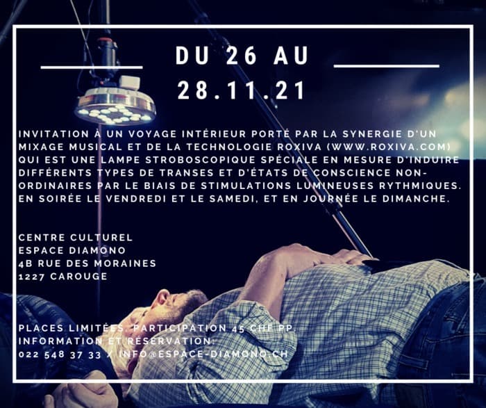 Présentation-démonstration:  « Comprendre le potentiel thérapeutique de la transe induite par la photoneuromodulation »
