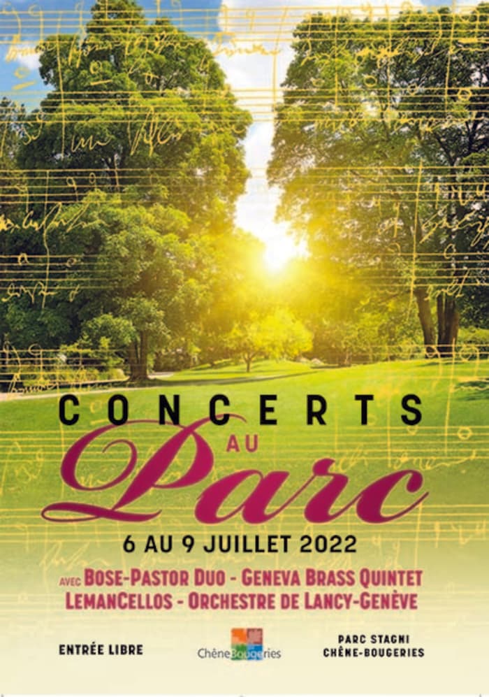 Concerts au parc à Chêne-Bougeries