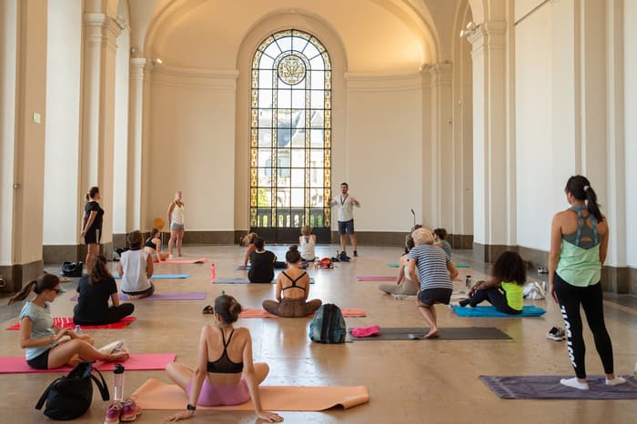 Cours de yoga