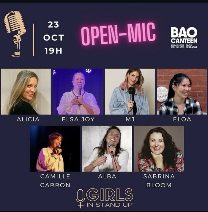 Girls In Stand Up - Open Mic