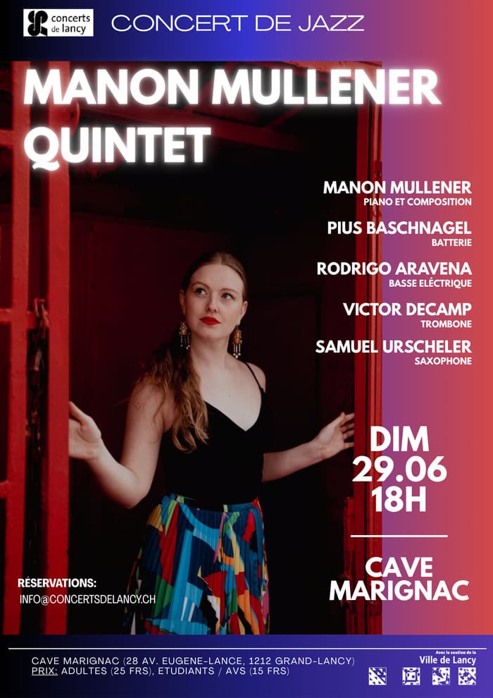 Concert de Manon Mullener Quintet