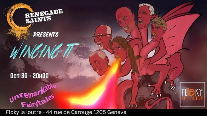 Winging It : spectacle d'improvisation comique en anglais