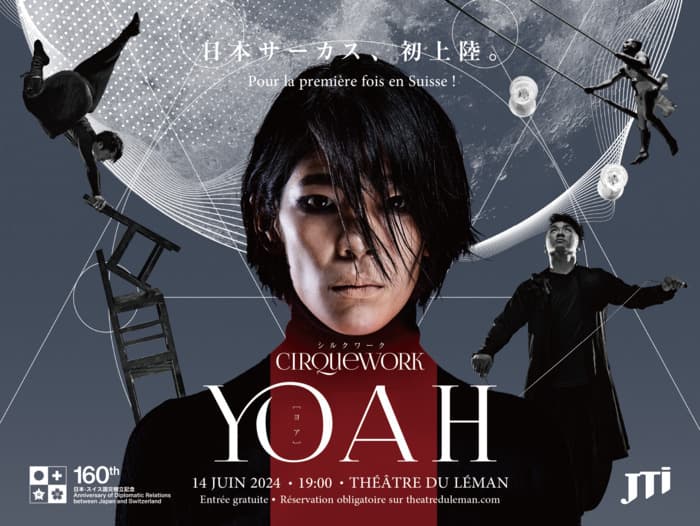 CIRQUEWORK présente son spectacle YOAH – cirque contemporain japonais