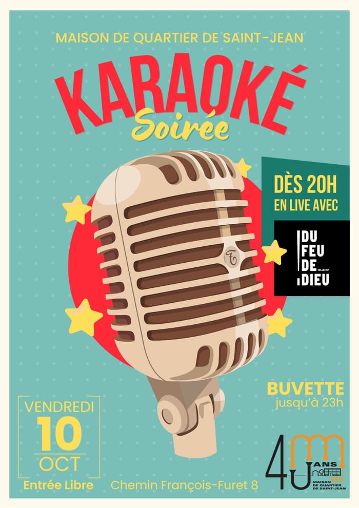 Soirée Karaoké avec le collectif du Feu de dieu !