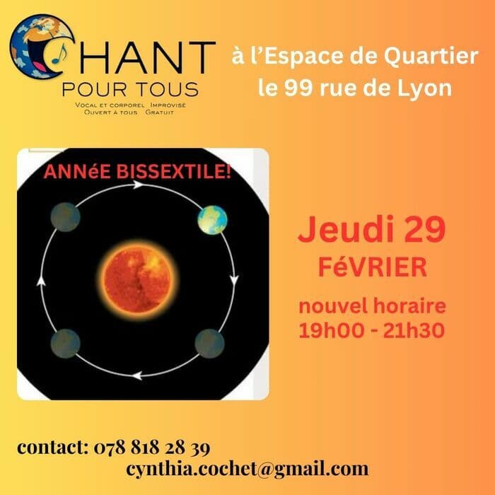 Chant pour tous et toutes
