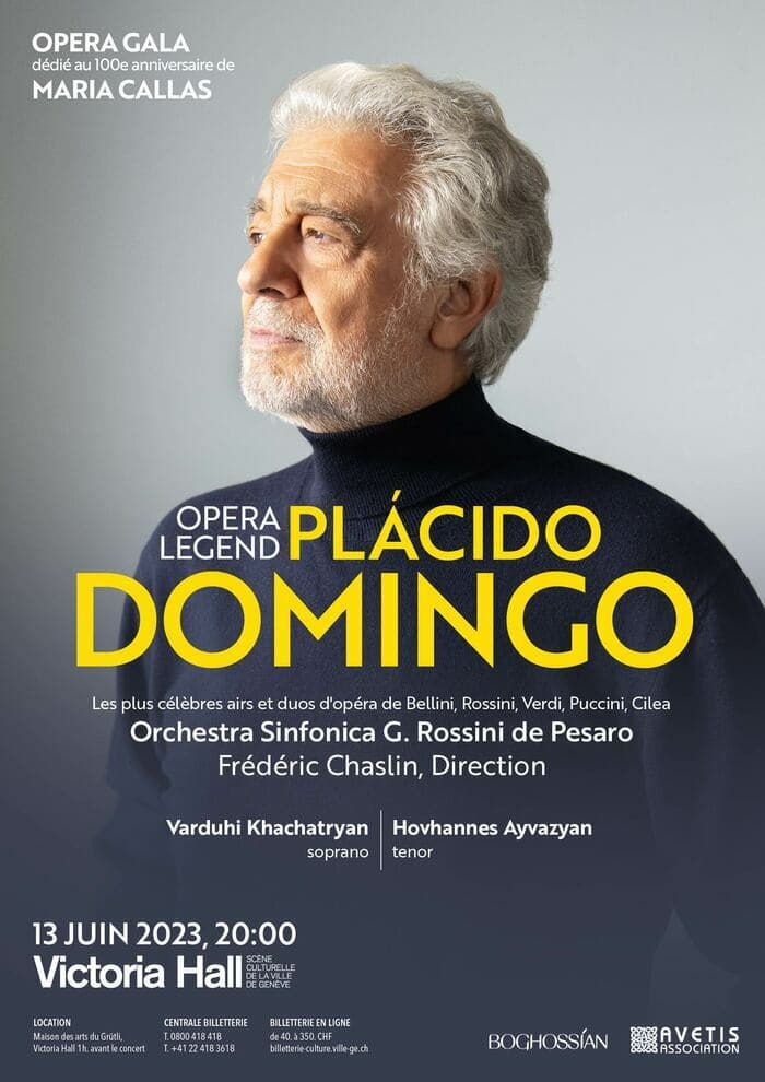Plácido Domingo; Orchestra Sinfonica G. Rossini