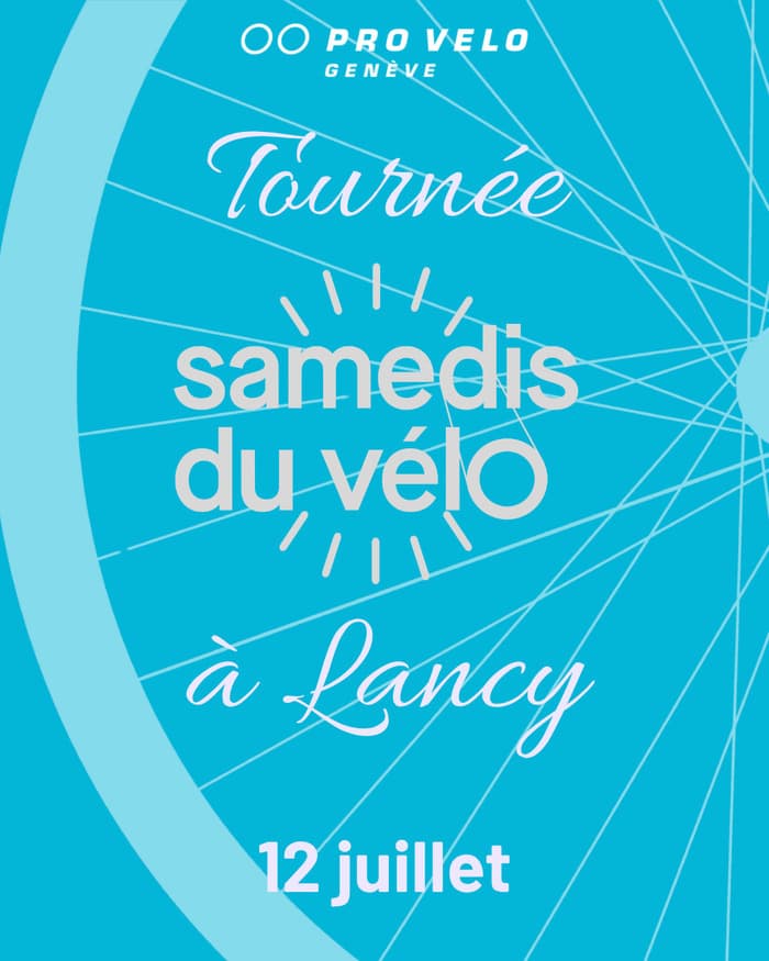 Tournée Samedi du Vélo à Lancy