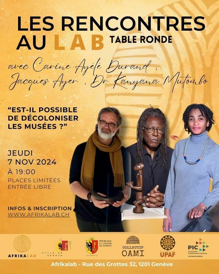 Rencontre - Table Ronde : « Est-il possible de décoloniser les musées ? »
