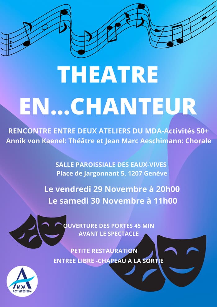 Théâtre en...chanteur