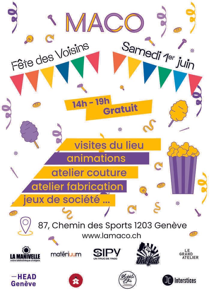 Fête des voisins / Portes ouvertes de la MACO