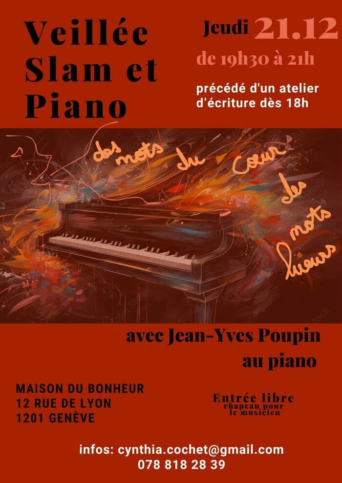 Veillée slam et piano