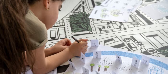 PAV junior : ateliers enfants du projet Praille Acacias Vernets