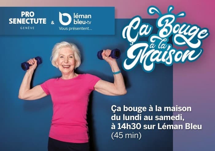 Suivez des cours de gym pour seniors "Ca bouge à la maison"