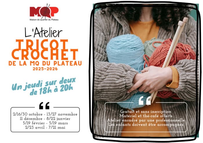 Atelier tricot & crochet