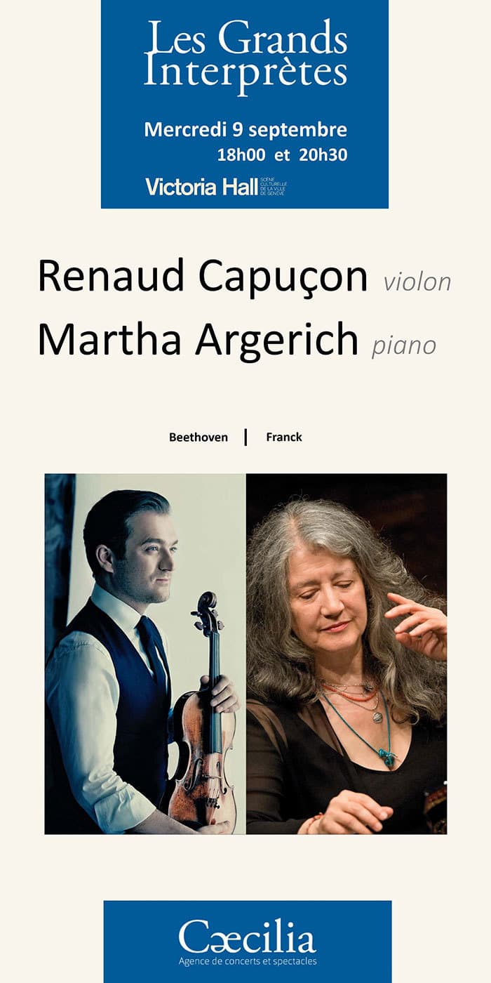 Renaud Capuçon & Martha Argerich