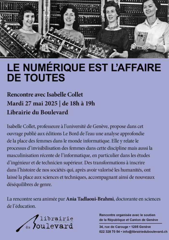Le numérique est l’affaire de toutes