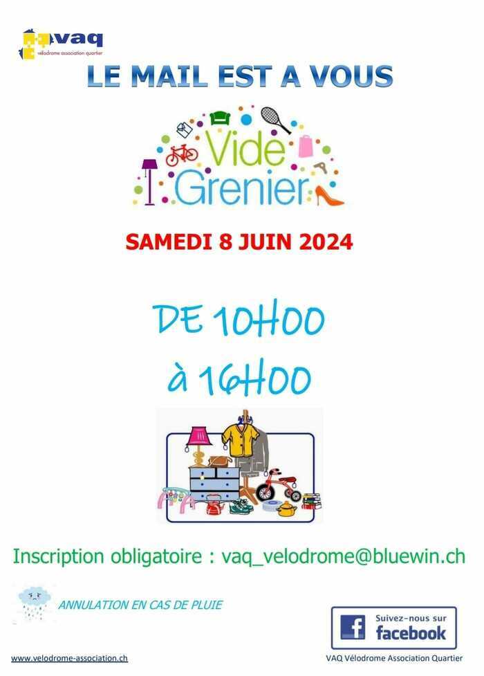 VIDE GRENIER LE MAIL EST A VOUS