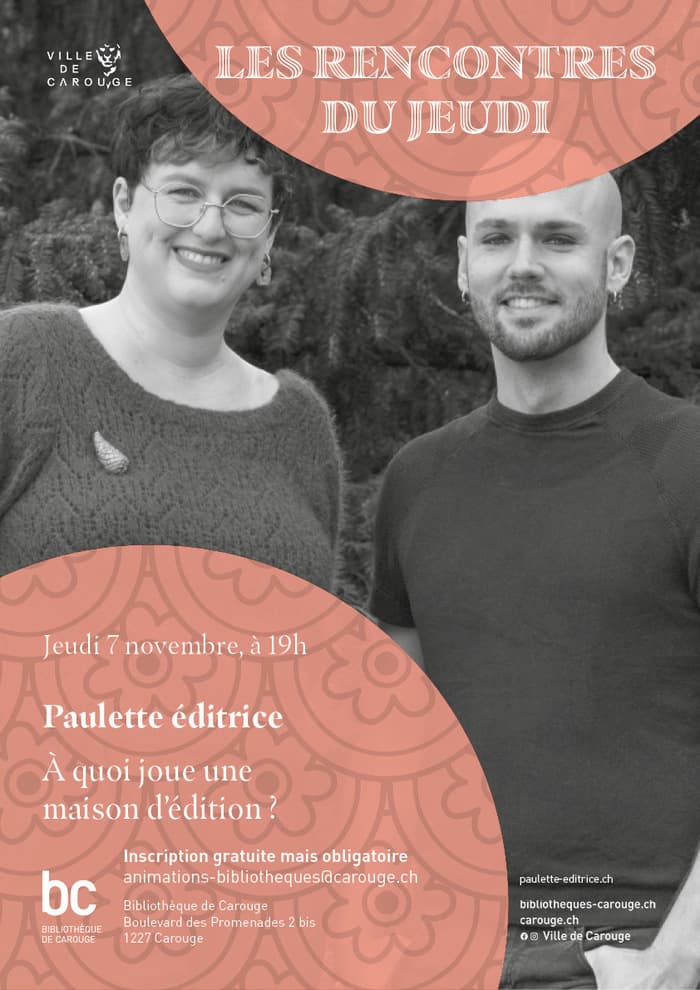 Les rencontres du jeudi - Paulette Editrice