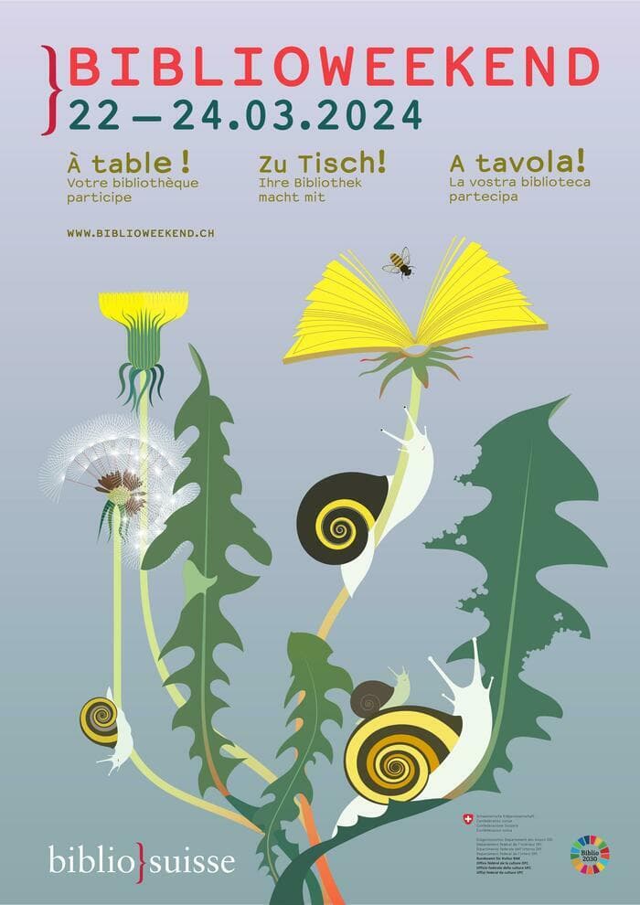 BiblioWeekend 2024 : à table