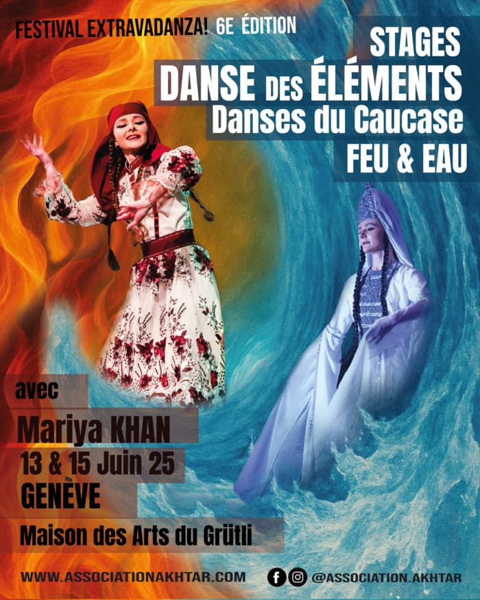 Stages de Danses du Caucase : Danser l’Eau, Sentir le Feu