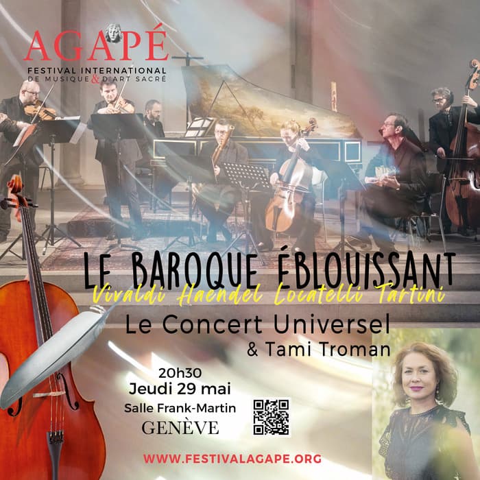 Concert 5 : Le Baroque éblouissant / Festival Agapé