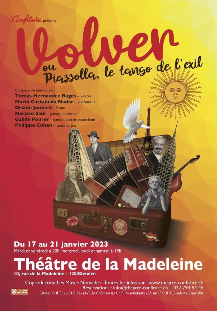Volver ou Piazzolla le tango de l'exil