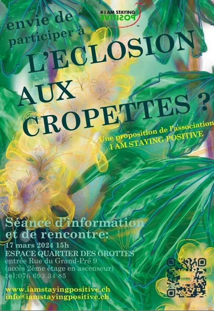 L'éclosion aux Cropettes