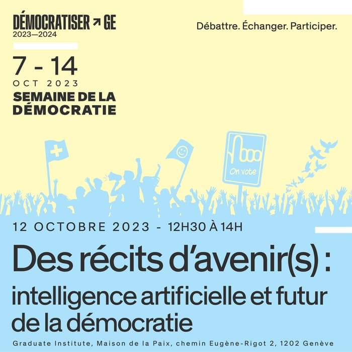 Des récits d’avenir(s) : intelligence artificielle et futur de la démocratie