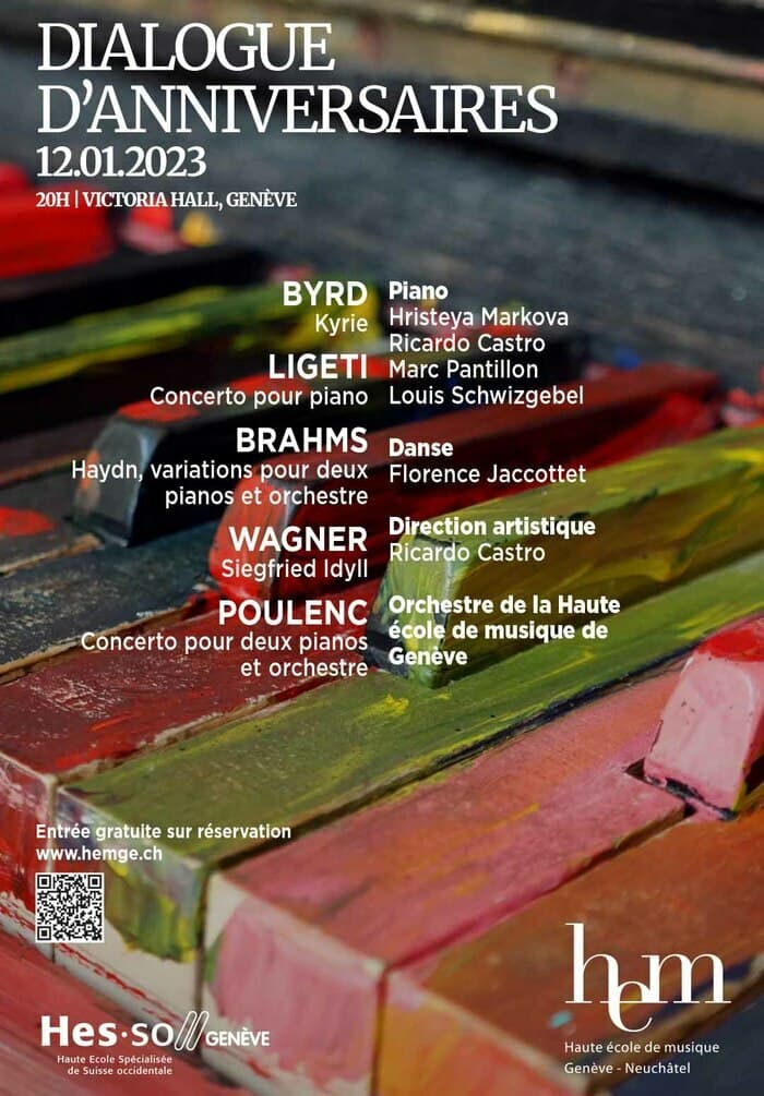 Orchestre de la HEM; Hristeya Markova; Ricardo Castro; Marc Pantillon; Louis Schwizgebel; Florence Jaccottet