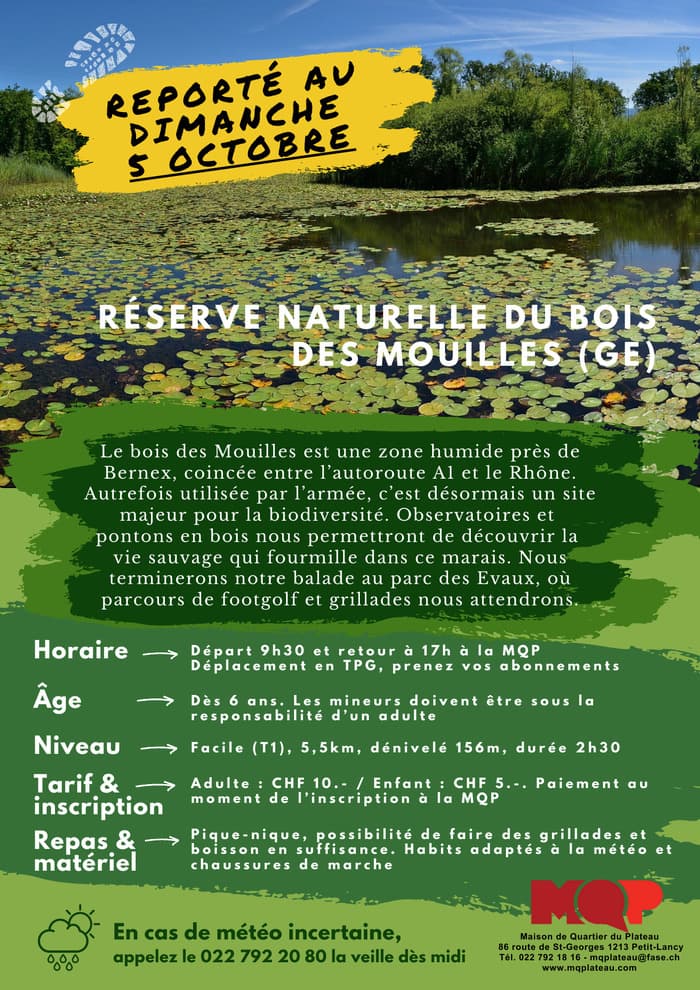 Sortie famille au Bois des Mouilles et parc des Evaux