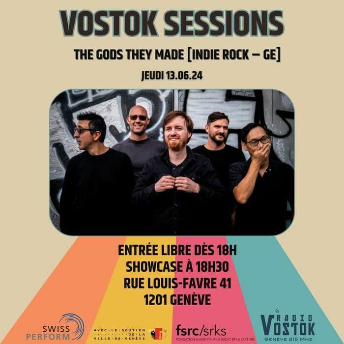 The Gods They Made [Indie rock – GE] en Vostok Sessions