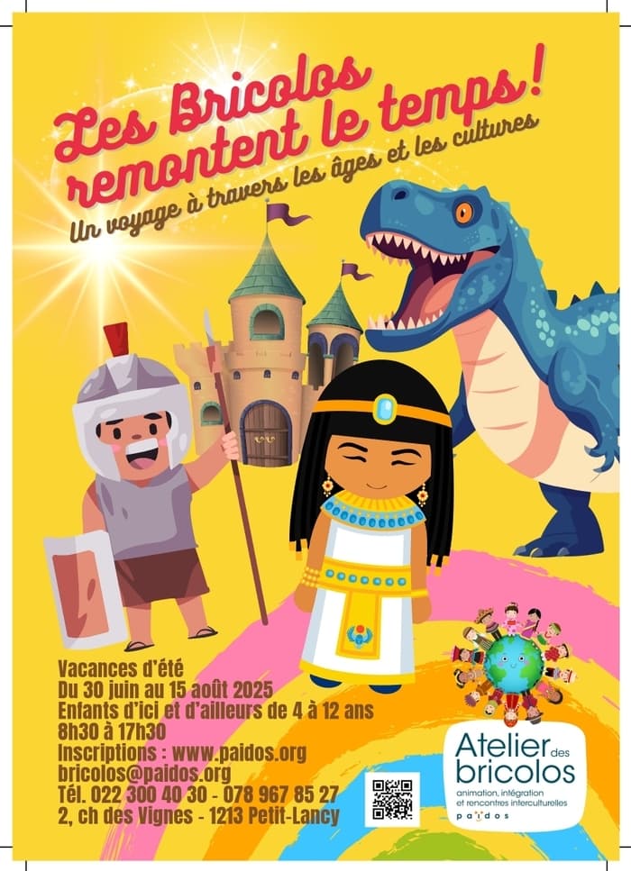 Vacances d'été 2025 à l'Atelier des Bricolos