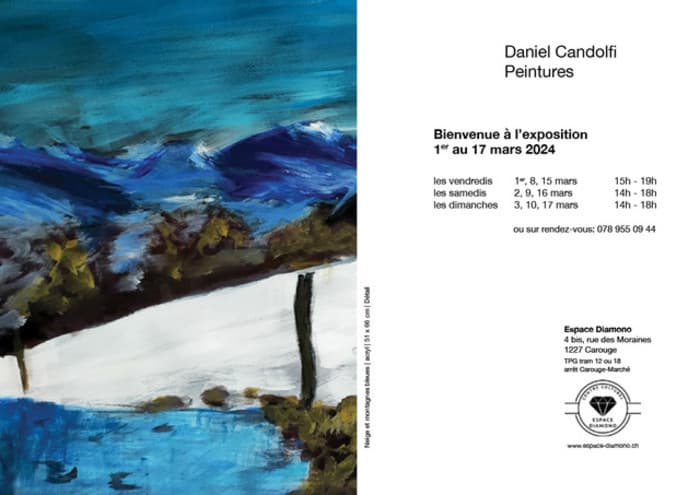 Exposition de Peintures Daniel Candolfi