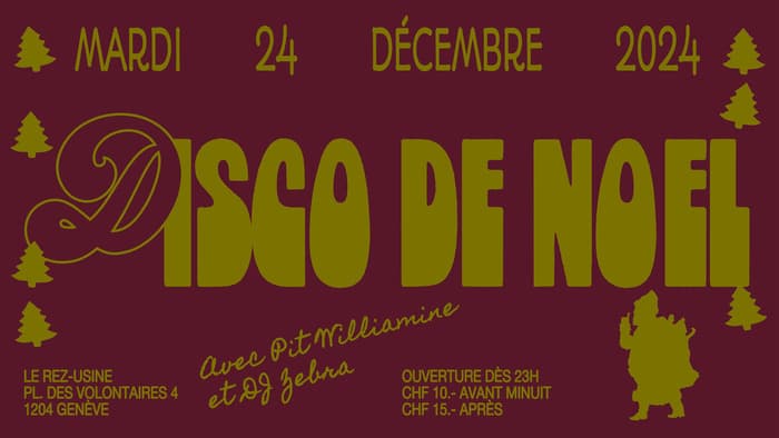 La Disco de Noël du Rez-Usine !