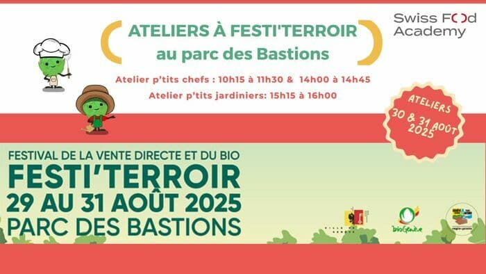 Swiss Food Academy à la 7ème édition de Festi'Terroir au Parc des Bastion : Ambiance tomate
